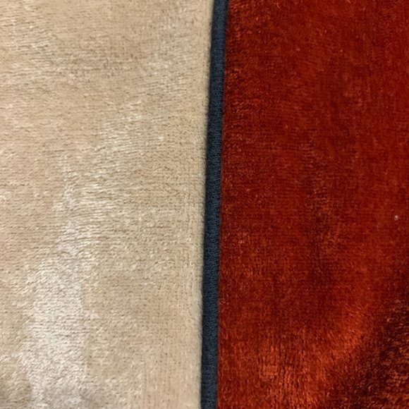 Vintage Sears Sportswear Velour Two Tone Elastic Waist Polo Shirt Sz. L - Picture 10 of 10